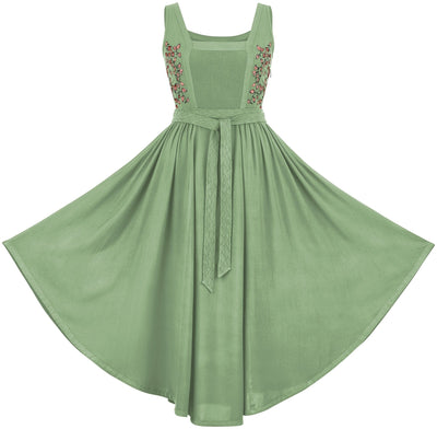 Belle Maxi Overdress Limited Edition Spring Basil